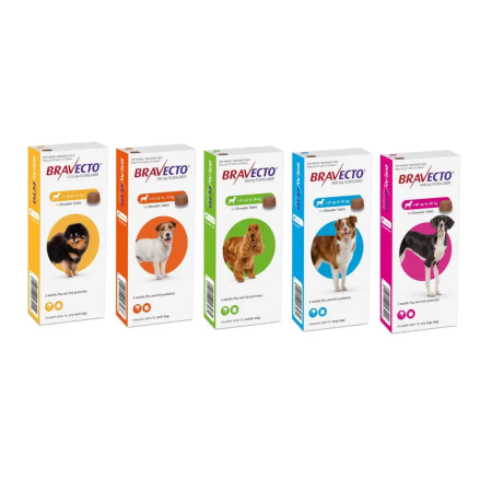 Бравекто для собак 20-40 кг, 1000 мг 1 таблетка